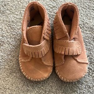 Never worn Minnetonka moccasins